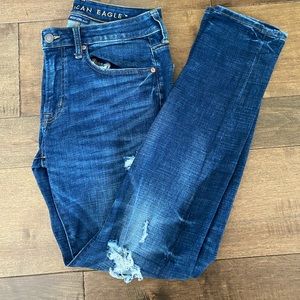 American Eagle Next Level Flex Ripped Jeans
